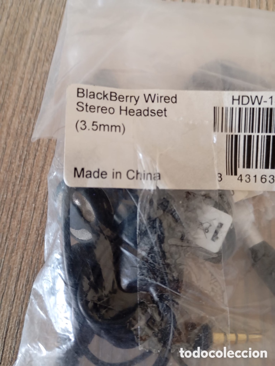 Nuevo: Manos libres cl&aacute;sico Blackberry
