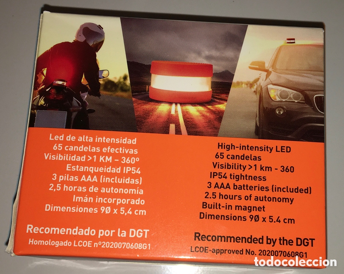 Nuevo: LUZ DE EMERGENCIA V16 NUEVA - Foto 2