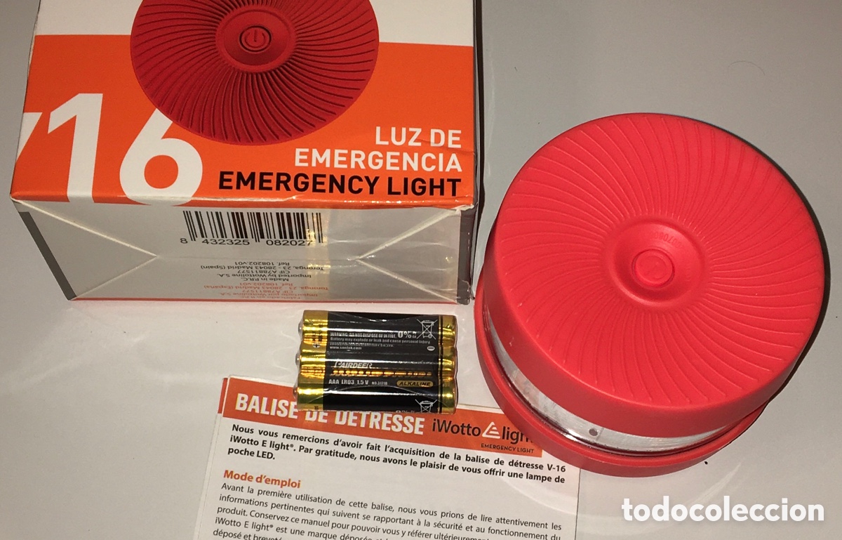 Nuevo: LUZ DE EMERGENCIA V16 NUEVA