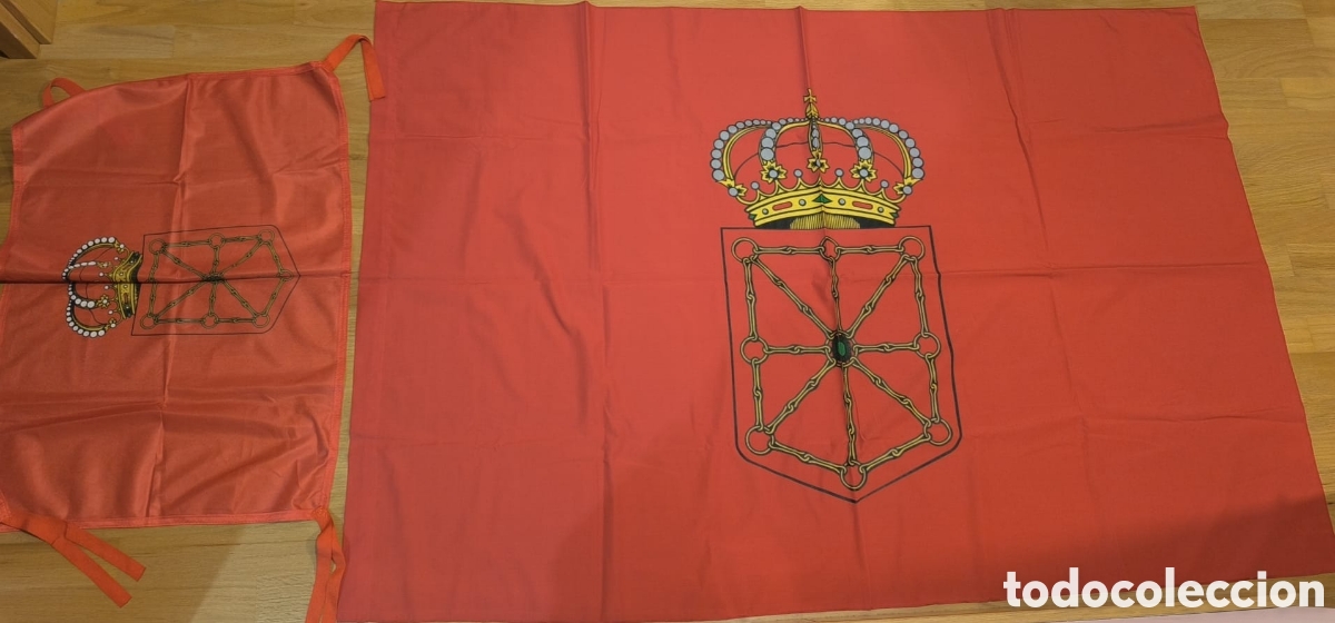 Nuevo: BANDERA NAVARRA GRANDE 90 X 140 Y PEQUE&Ntilde;A 50 X 70