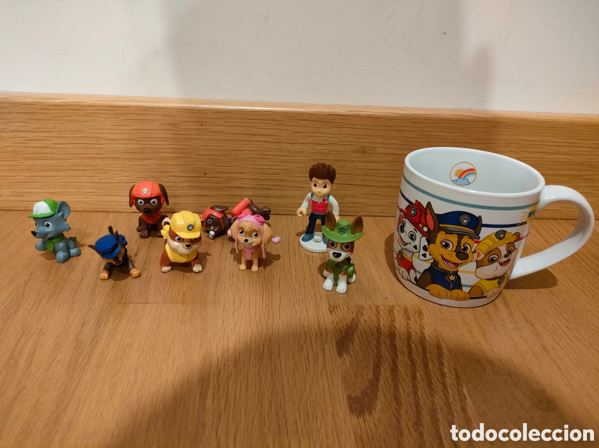 Nuevo: Taza y ocho figuras de la patrulla canina