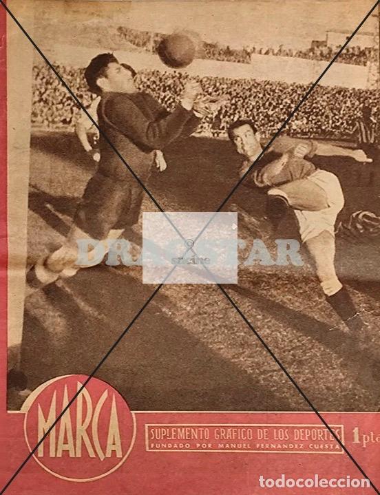 Nuevo: CASTELL&Oacute;N EN EL RECUERDO, PORTADA DE MARCA PARTIDO DEL CD CASTELL&Oacute;N- ATLETICO AVIACI&Oacute;N C-80
