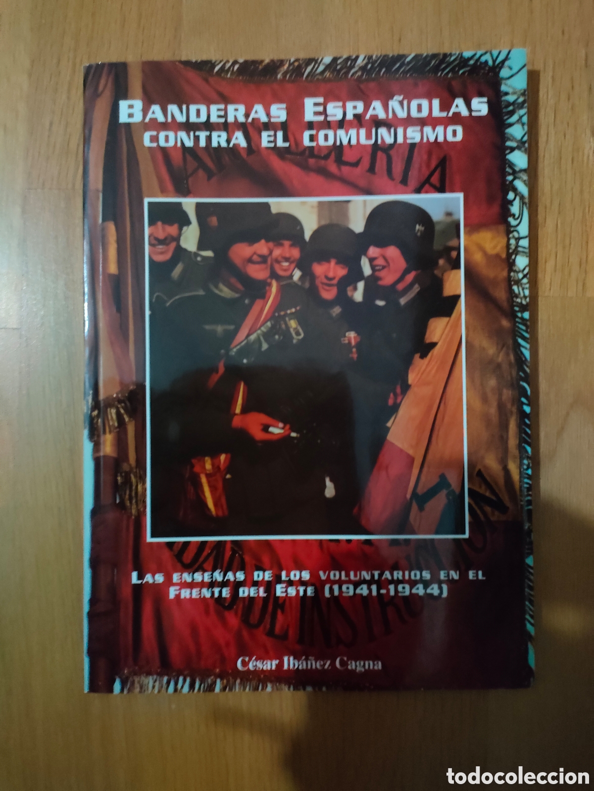 Nuevo: BANDERAS ESPA&Ntilde;OLAS CONTRA EL COMUNIDMO, DIVISI&Oacute;N AZUL