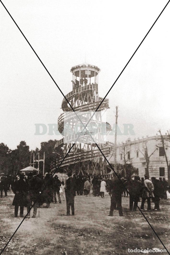Nuevo: GENTE DE CASTELL&Oacute;N EN EL RECUERDO, TOBOGAN SE INSTALABA EN LA PLAZA DE LA INDEPENDENCIA C-80