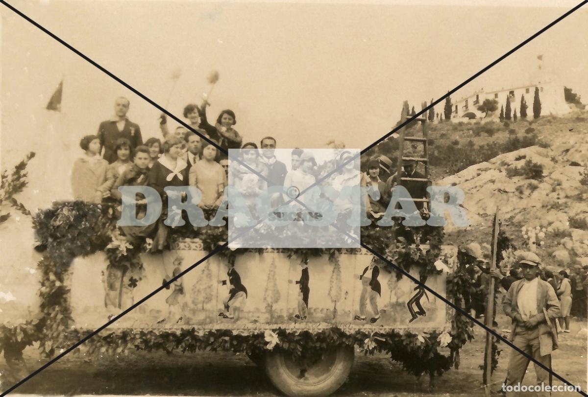 Nuevo: GENTE DE CASTELL&Oacute;N EN EL RECUERDO, CAMION EN LA ROMERIA FIESTAS DE LA MAGDALENA C-80