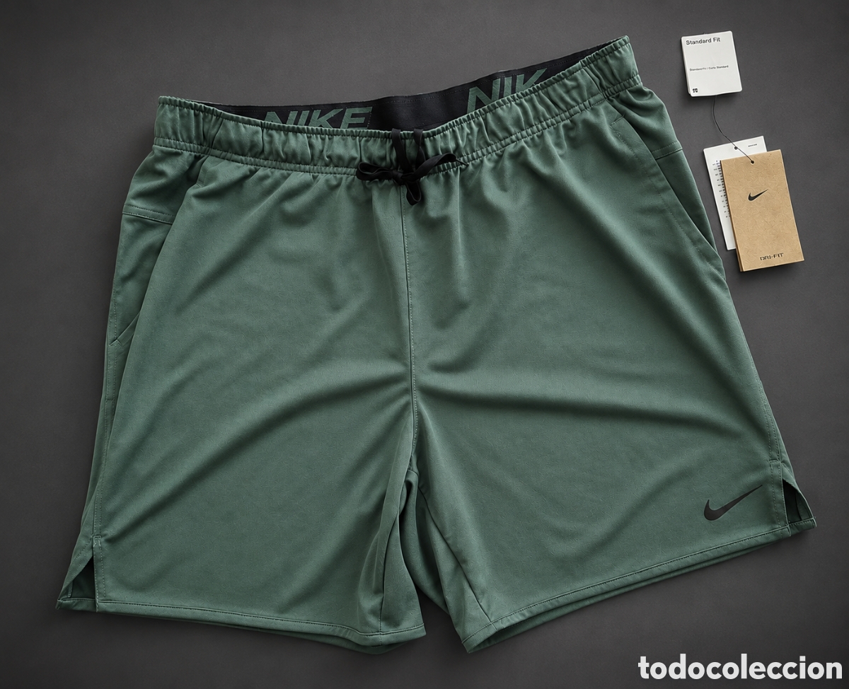 Nuevo: Pantal&oacute;n corto Nike Training Dri-FIT verde talla L