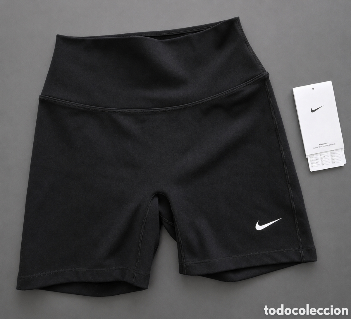 Nuevo: Nike Go mujer mallas cortas Dri-FIT InfinaLock negras talla S nuevas