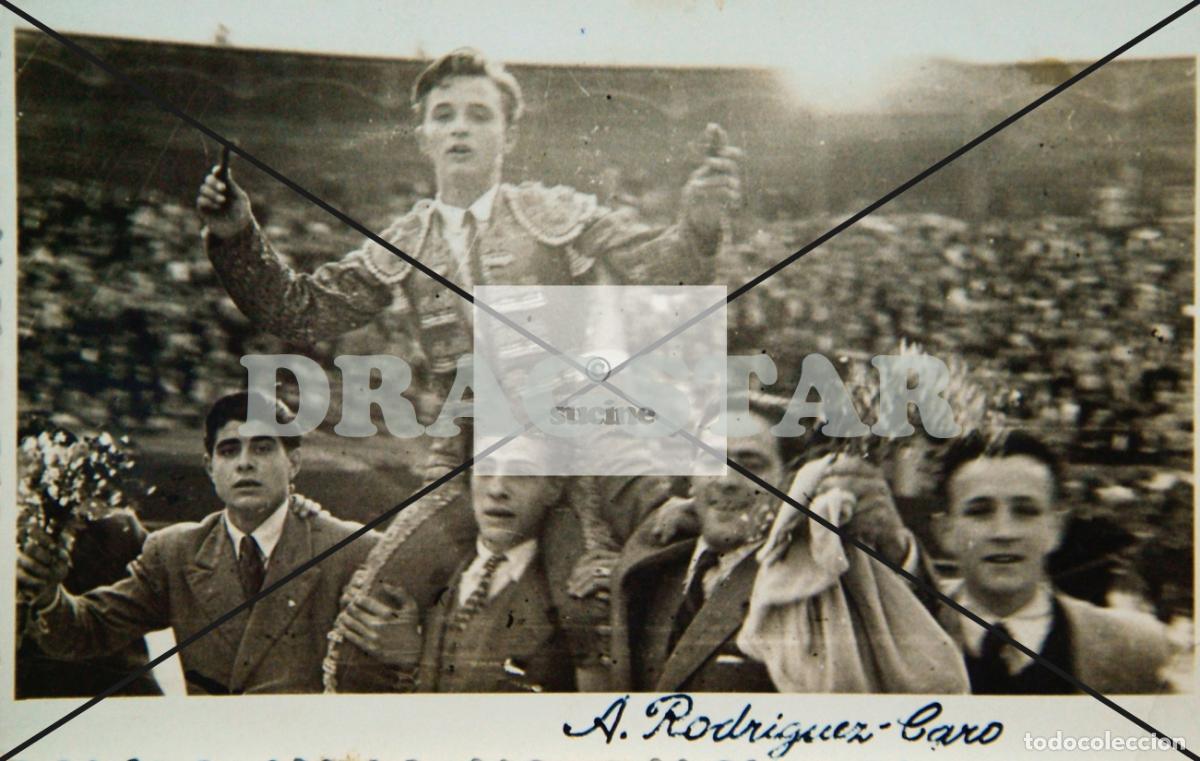 Nuevo: CASTELLON EN EL RECUERDO, SALIDA A HOMBROS DEL TORERO A. RODRIGUEZ CARO C-80