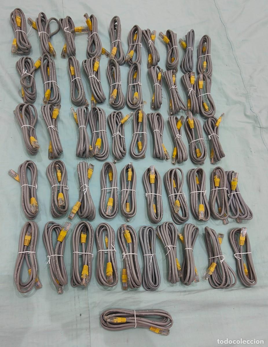 Neu: 50 Cordones conexion Internet Router a P.C..Ordenador..A.D.S.L...a estrenar , nuevos almacen