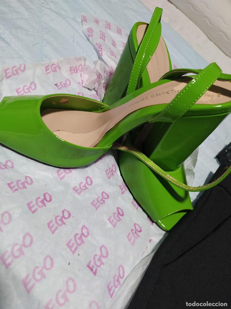 Nuevo: Zapatos sandalias nuevas verdes
