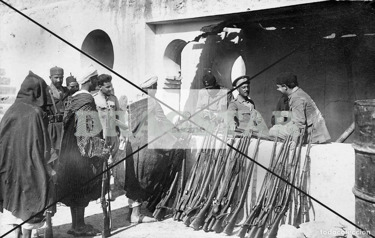 Nuevo: LA GUERRA DE ESPA&Ntilde;A EN &Aacute;FRICA, REPARTO DE ARMAMENTO TD 80