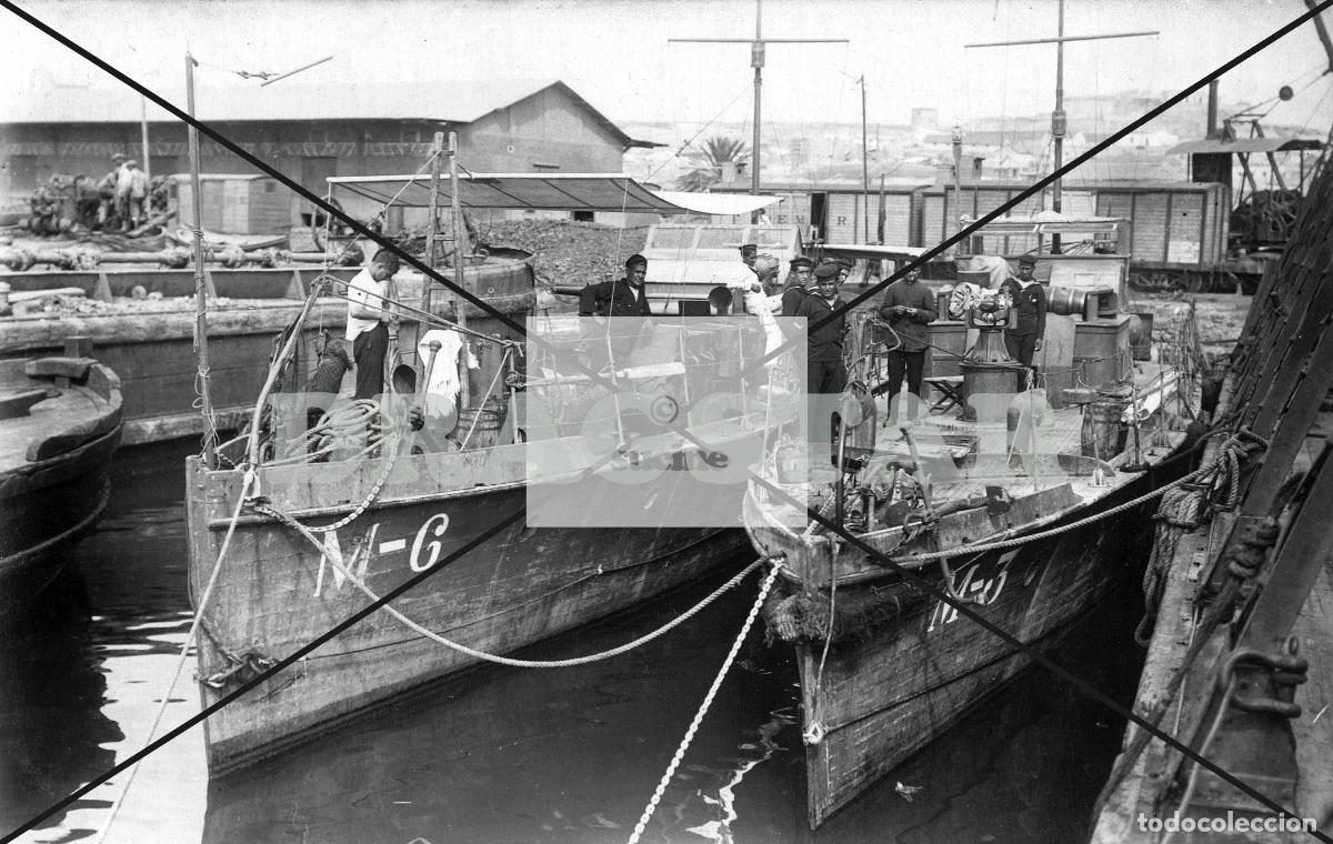 Nuevo: LA GUERRA DE ESPA&Ntilde;A EN &Aacute;FRICA, BARCOS EN EL PUERTO DE MELILLA TD 80