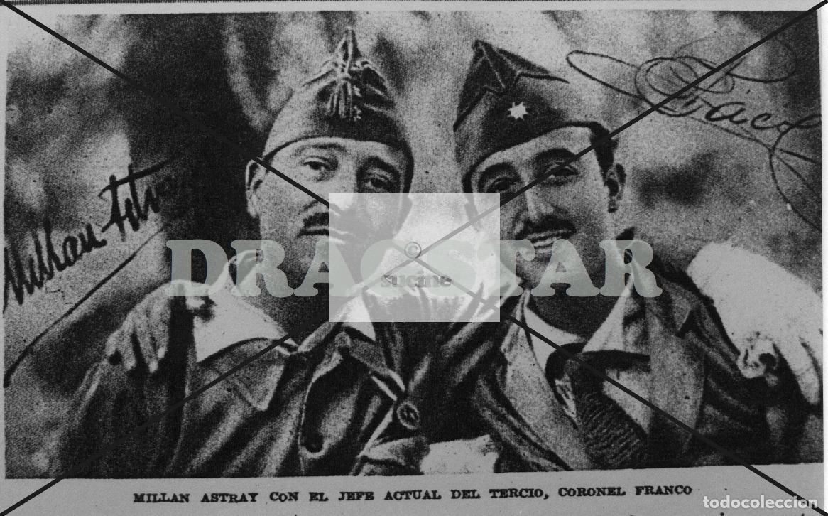 Nuevo: LA GUERRA DE ESPA&Ntilde;A EN &Aacute;FRICA, MILLAN ASTRAY Y EL CORONEL FRANCO EN MELILLA TD 80
