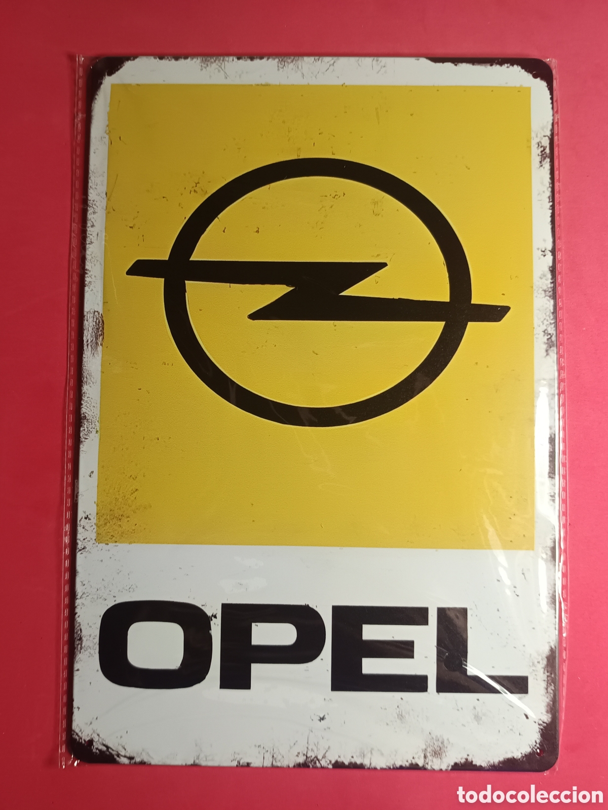 Nuevo: Cartel Met&aacute;lico Opel