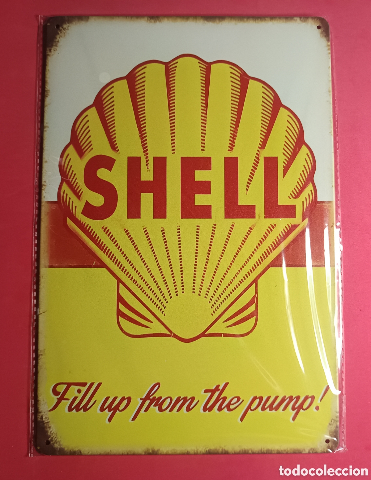 Nuevo: Cartel Met&aacute;lico Shell