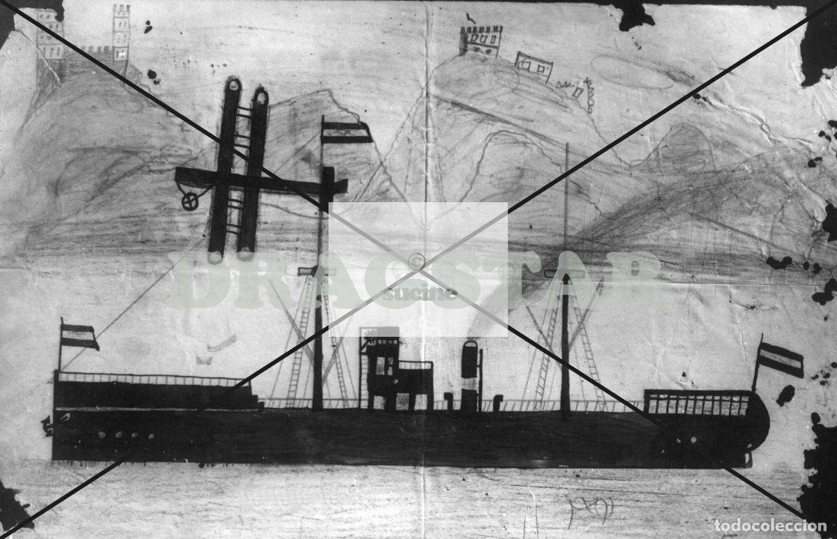 Nuevo: LA GUERRA DE ESPA&Ntilde;A EN AFRICA, DIBUJO INFANTIL DE MELILLA TD 81