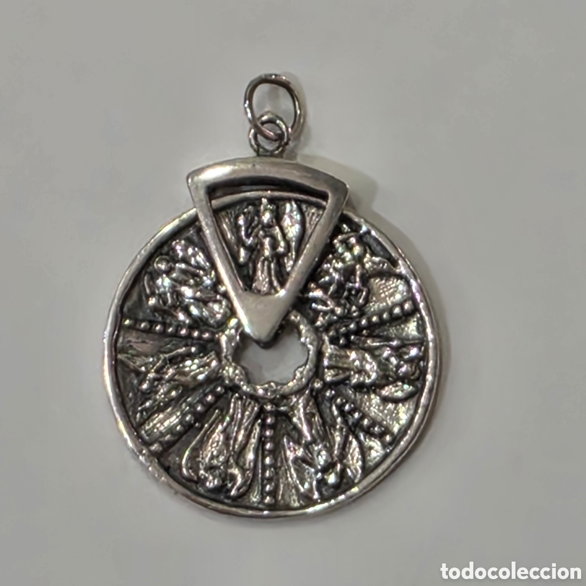 Nuevo: Colgante Plata 925 7 Arc&aacute;ngeles
