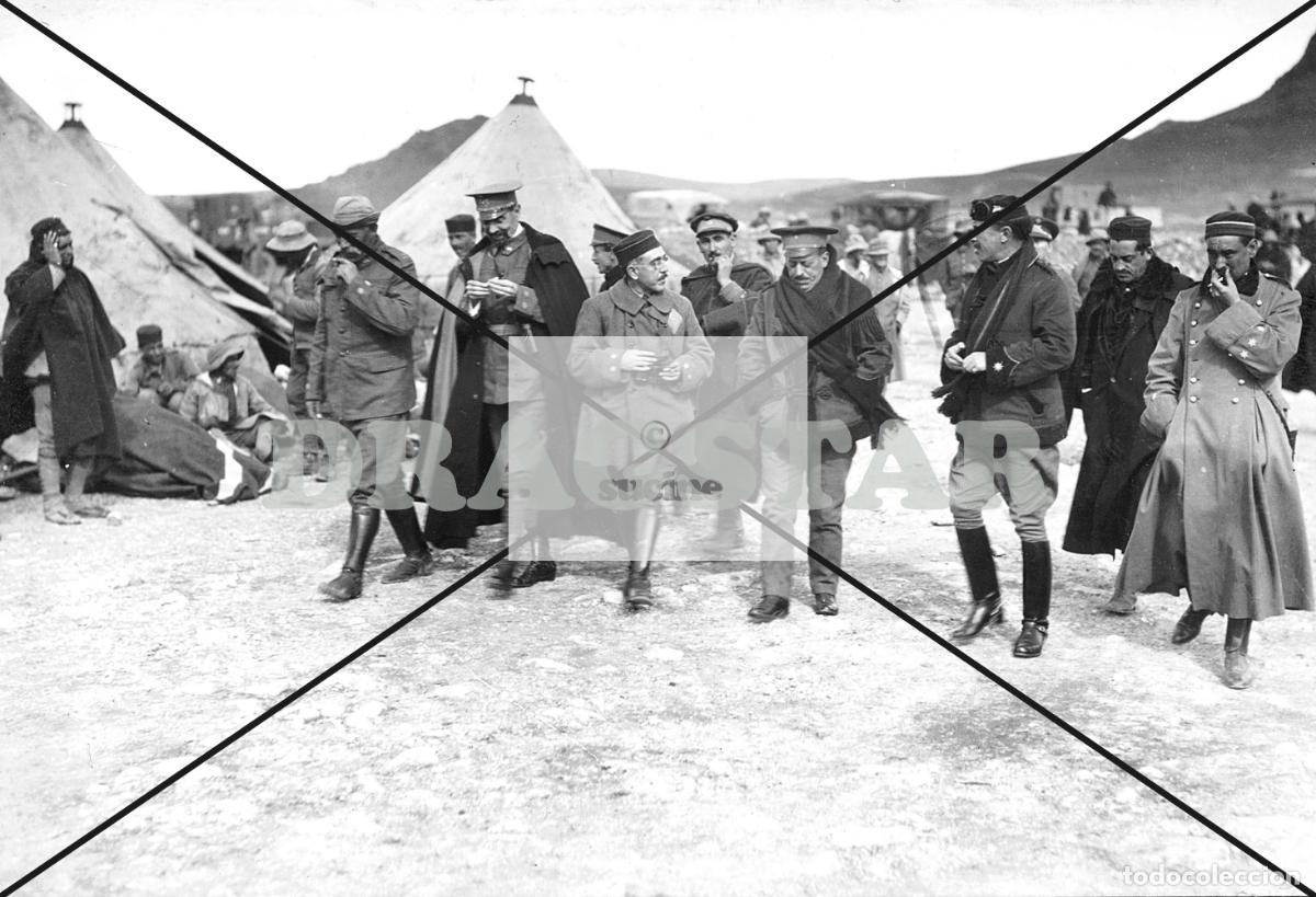 Nuevo: LA GUERRA DE ESPA&Ntilde;A EN AFRICA, GRUPO DE OFICIALES EN MELILLA O CEUTA TD 81