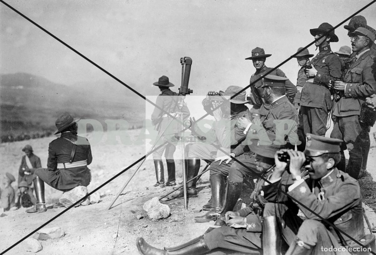 Nuevo: LA GUERRA DE ESPA&Ntilde;A EN AFRICA, GRUPO DE OFICIALES EN MELILLA O CEUTA TD 81