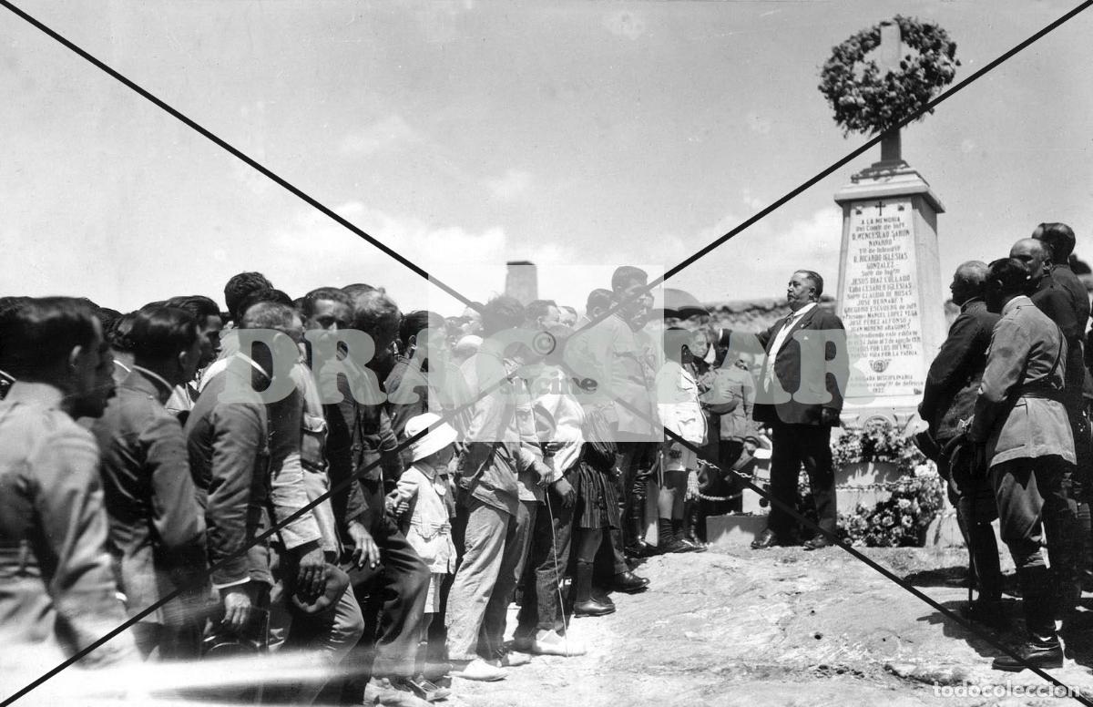 Nuevo: LA GUERRA DE ESPA&Ntilde;A EN AFRICA, MONOLITO Y HOMENAJE A LOS CAIDOS EN MELILLA O CEUTA TD 81