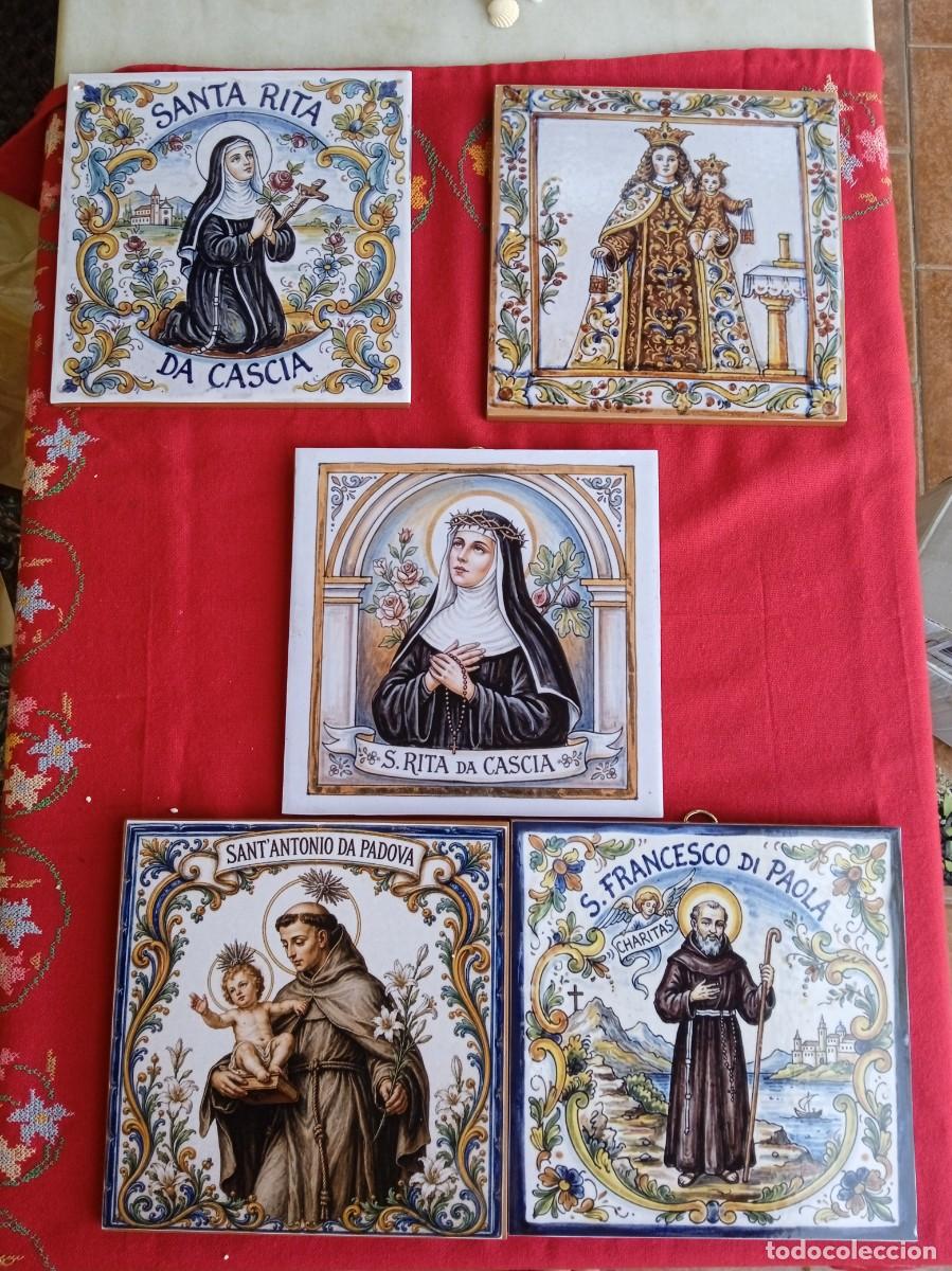 Nuevo: Azulejos con im&aacute;genes religiosas. Precio por unidad