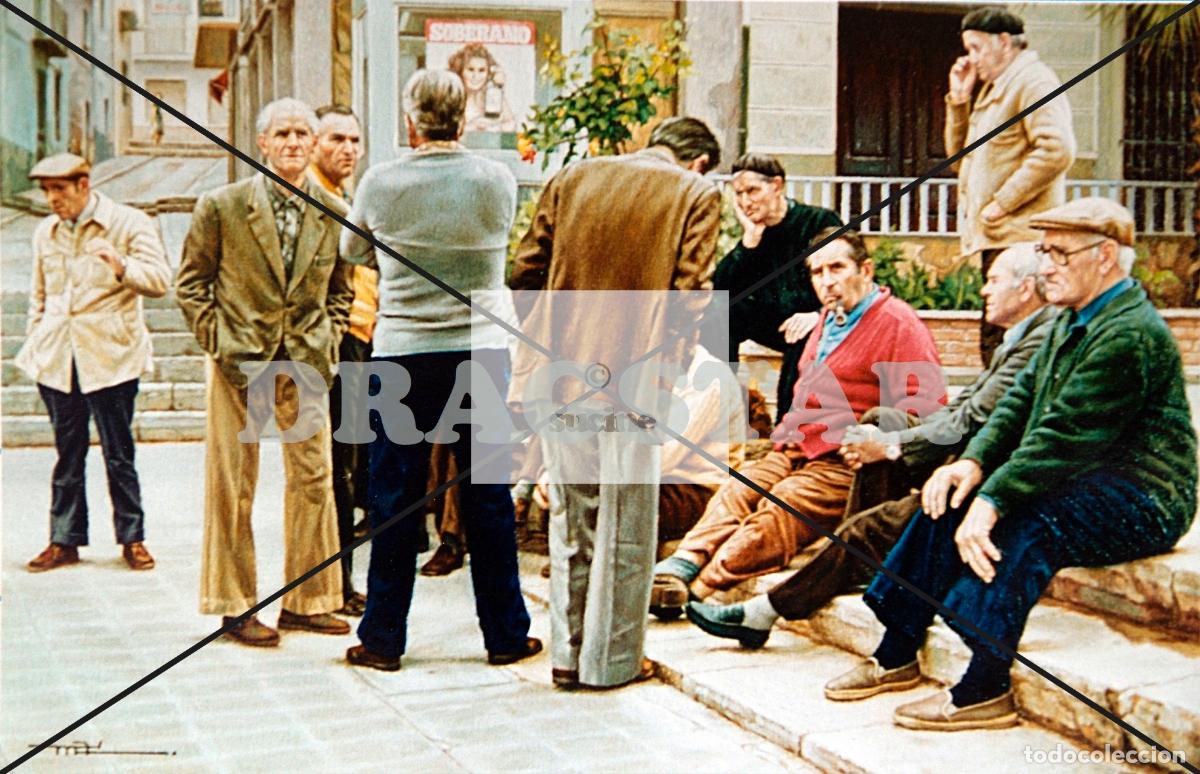 Nuevo: GENTE DE TORREBLANCA CASTELLON EN EL RECUERDO, EL PINTOR MAC PLASM&Oacute; EN SUS OBRAS OLEOS COMO ESTE