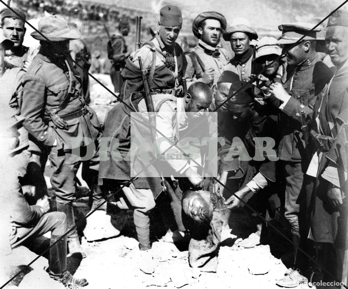 New: LA GUERRA DE ESPA&Ntilde;A EN AFRICA, IMPRESIONANTE IMAGEN DE UNA MUTILACI&Oacute;N CEUTA O MELILLA TD 82