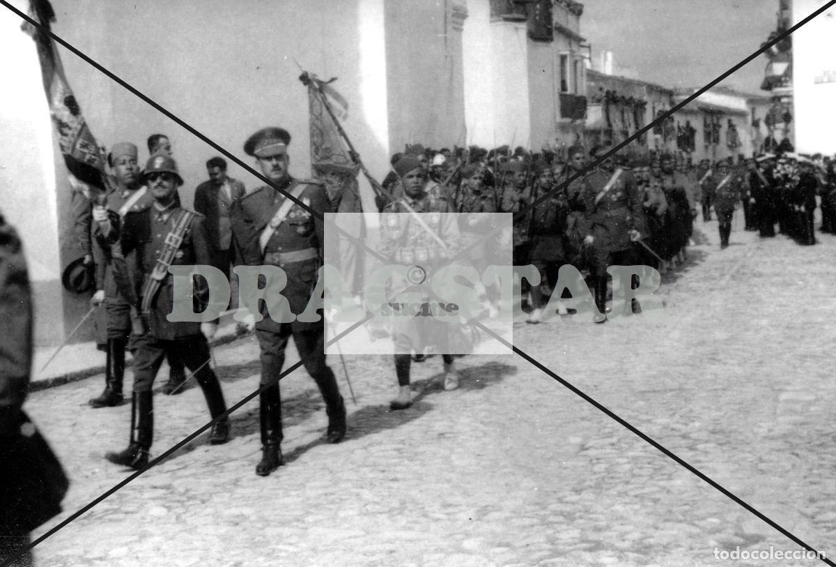 Nuevo: LA GUERRA DE ESPA&Ntilde;A EN AFRICA, DESFILE MILITAR EN CEUTA O MELILLA TD 82