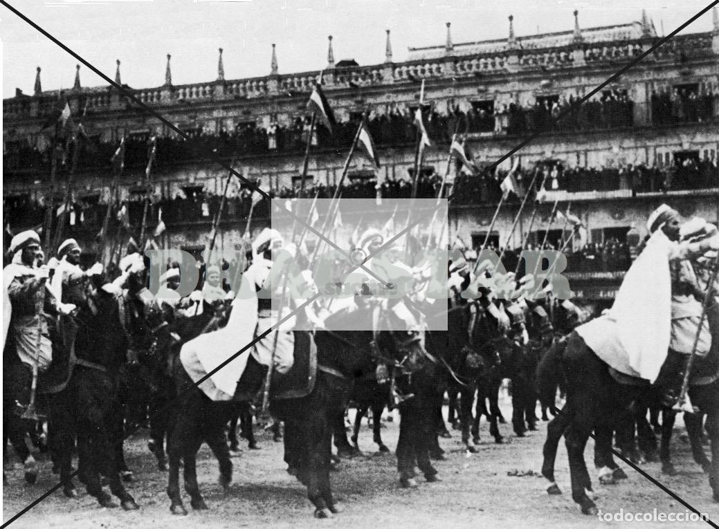 Nuevo: LA GUERRA DE ESPA&Ntilde;A EN AFRICA, DESFILE MILITAR PLAZA MAYOR SALAMANCA A&Ntilde;O 1938 TD 82