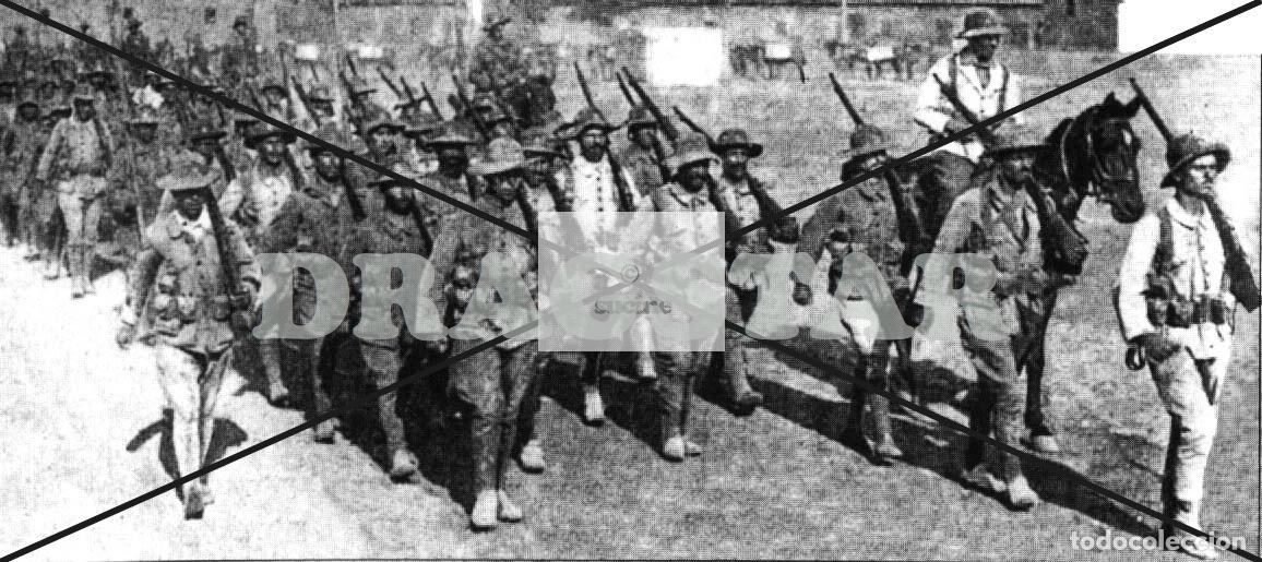 Nuevo: LA GUERRA DE ESPA&Ntilde;A EN AFRICA, DESFILE DEL TERCIO MELILLA, TD 82