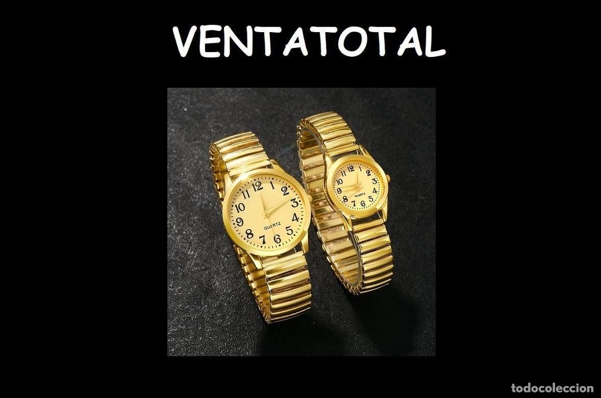 Nuevo: RELOJES DE LUJO ESFERA TIPO FESTINA SON DE ORO DE 22 KILATES LAMINADO LEER DENTRO DESCRIPCION