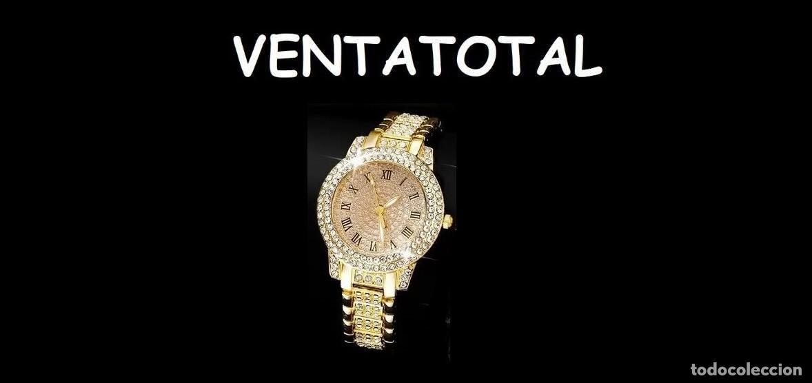 Nuevo: RELOJ ANALOGICO ES TIPO CARTIER ES DE ORO DE 22 KILATES LAMINADO LEER DENTRO DESCRIPCION COMPLETA