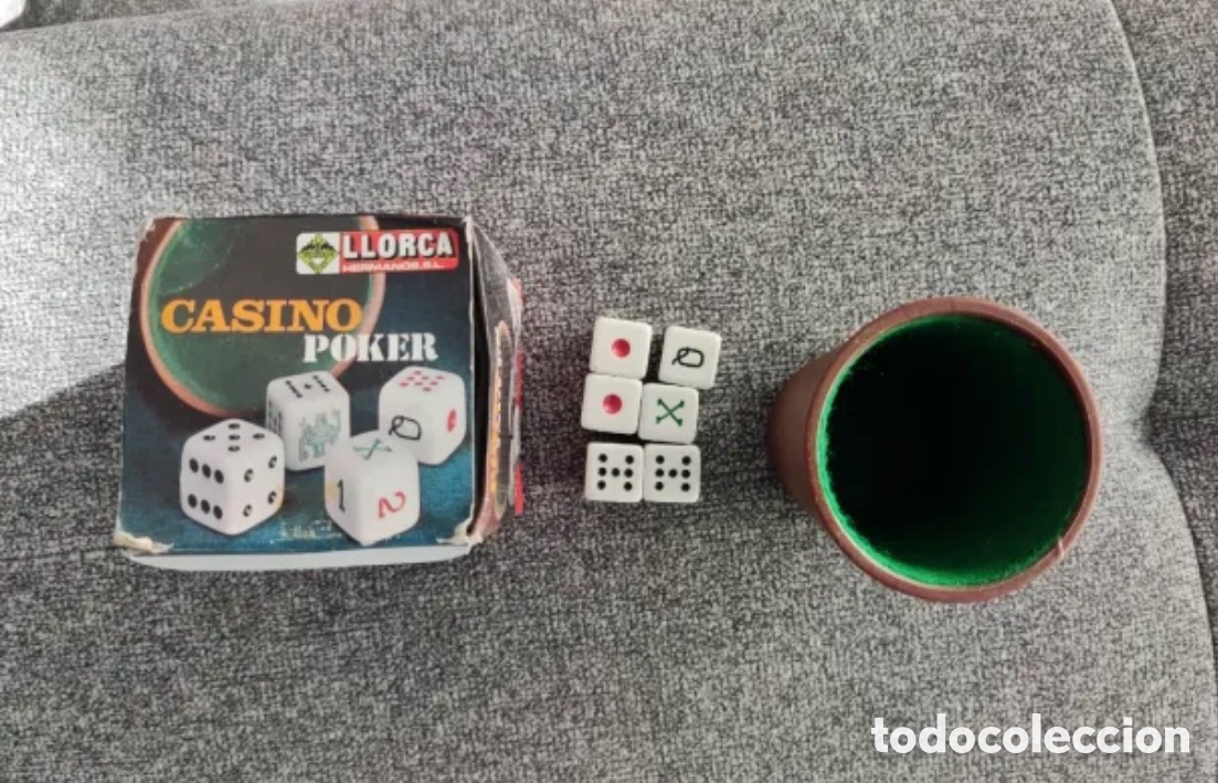 Novo: JUEGO DADOR CON CUBILETE EN CAJA A ESTRENAR