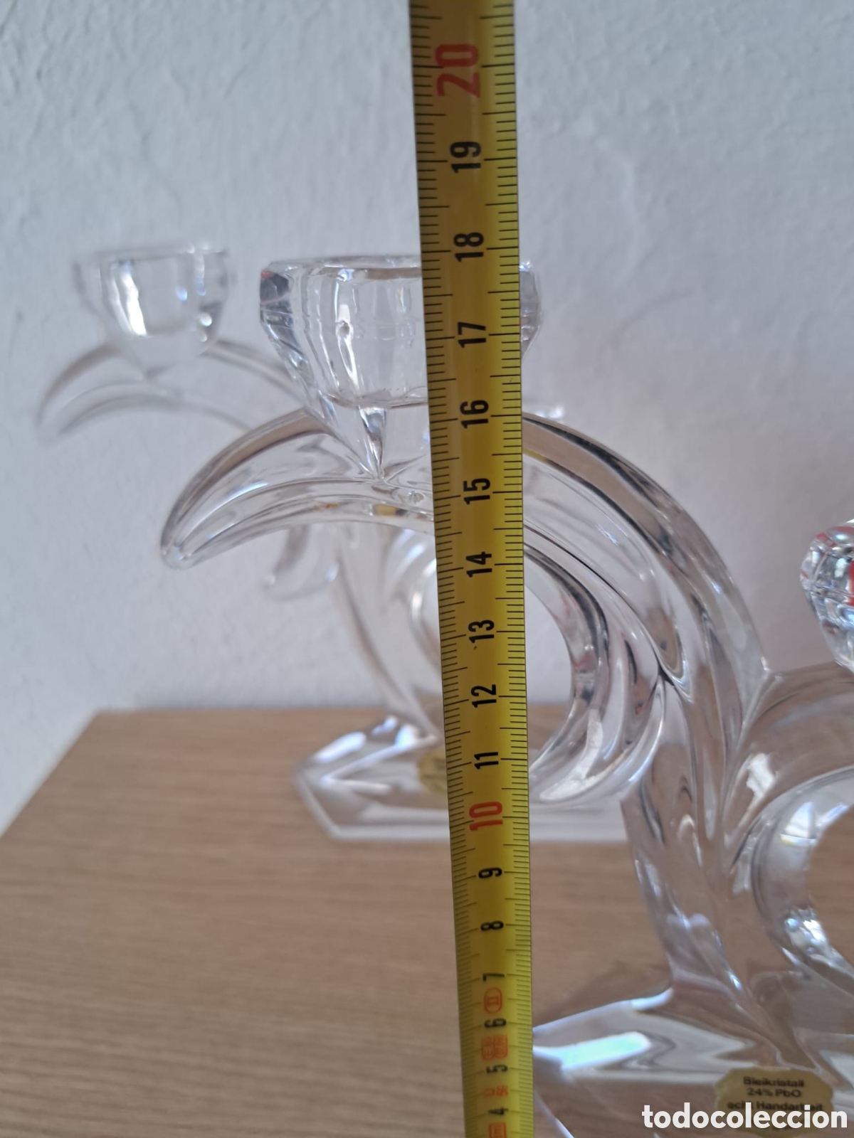 Nuevo: Candelabros de cristal alem&aacute;n - Foto 4
