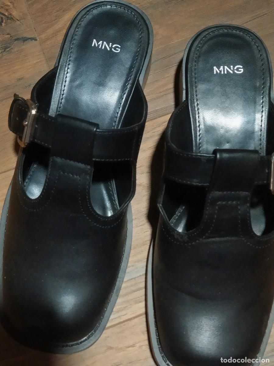Nuevo: Zapatos abiertos PIEL a estrenar MANGO NUM 37
