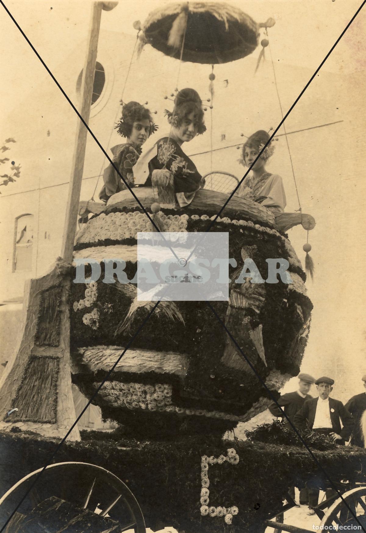 Nuevo: CASTELL&Oacute;N EN EL RECUERDO, CARROZA EN LAS FIESTAS DE JULIO TD 83