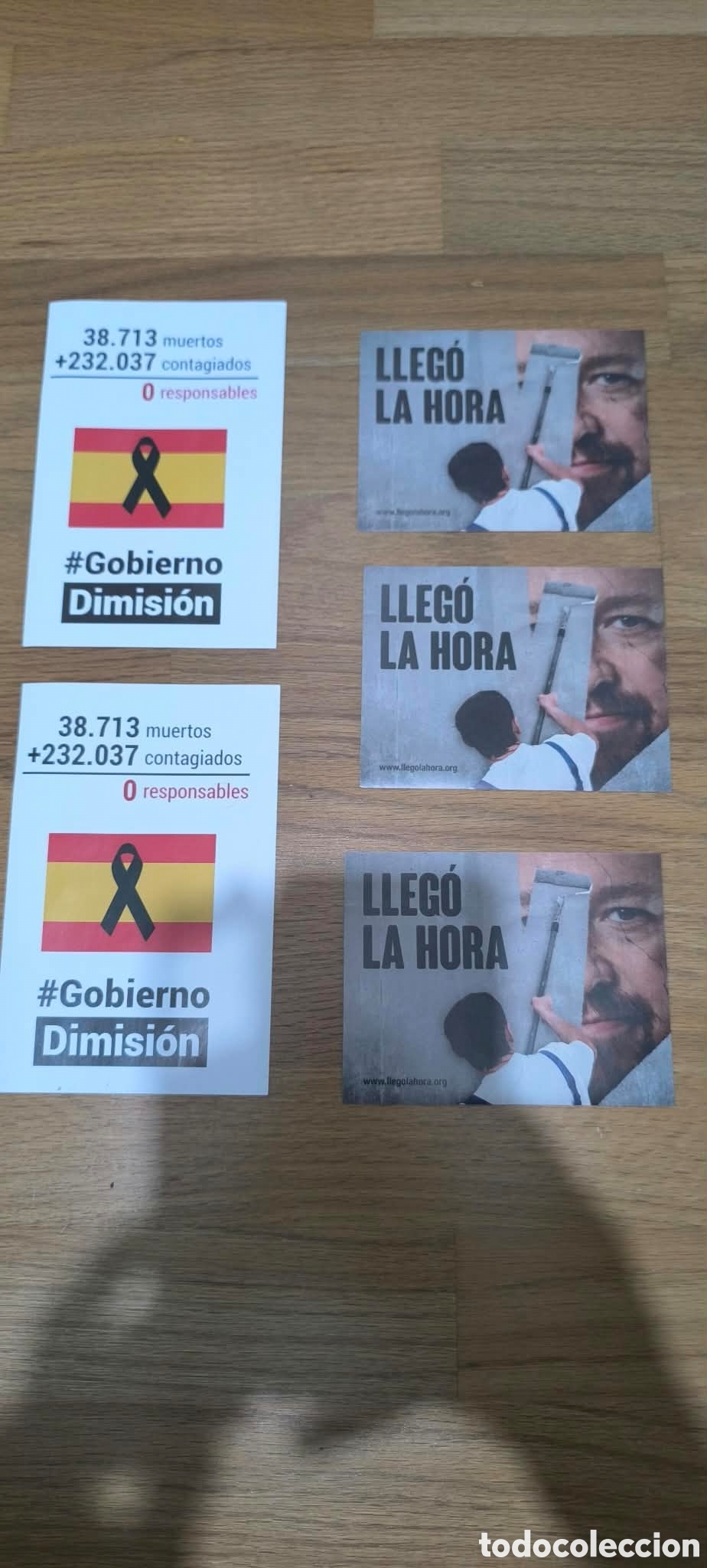 Nuevo: 5 PEGATINAS CONTRA COLETAS Y GOBIERNO - Foto 1