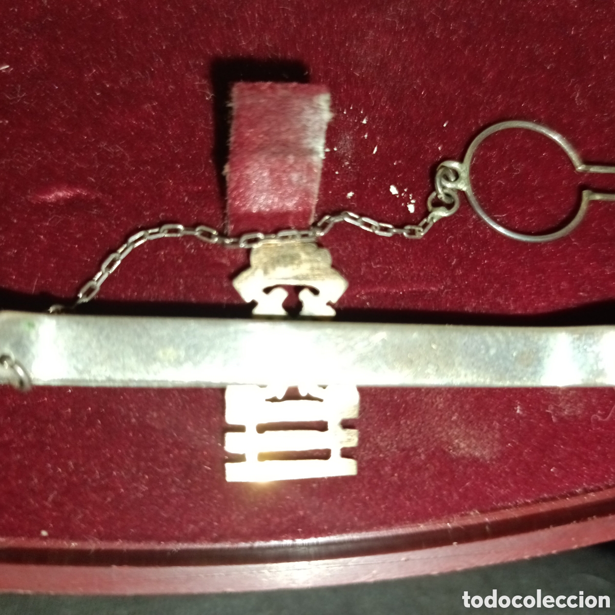Nuevo: Pisacorbatas realizado en plata de capit&aacute;n de yate - Foto 3