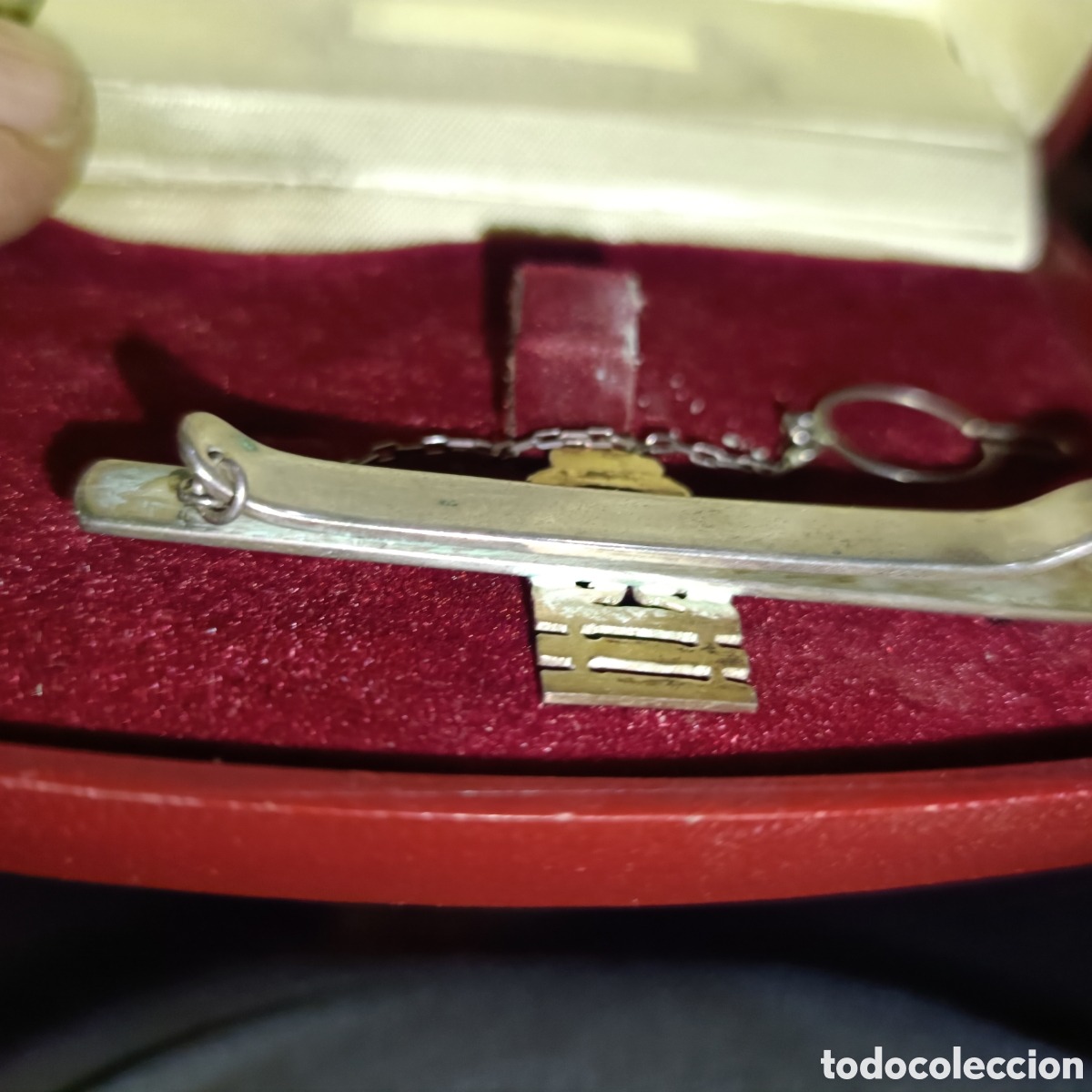 Nuevo: Pisacorbatas realizado en plata de capit&aacute;n de yate - Foto 5