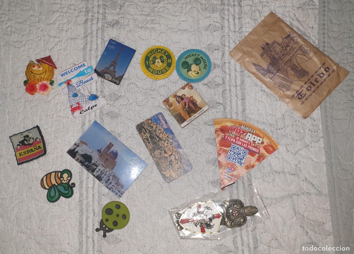 Nuevo: LOTE IMANES NEVERA SOUVENIR SUVENIR RECUERDOS VARIADOS