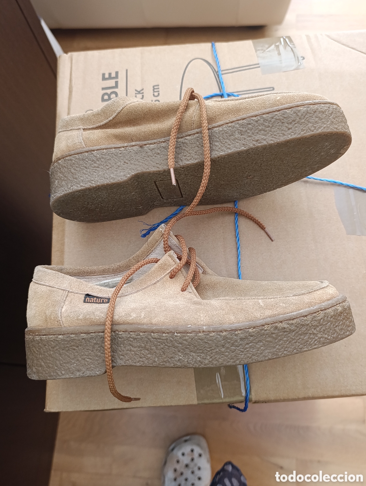 Nuevo: Zapatos de piel Nature - Foto 2
