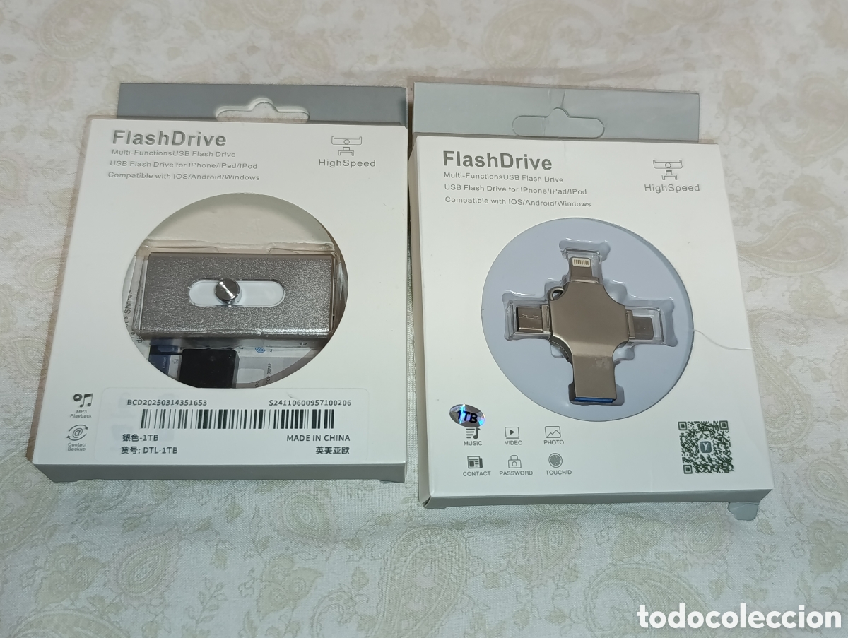 Nuevo: Lote dos Flash Drive USB