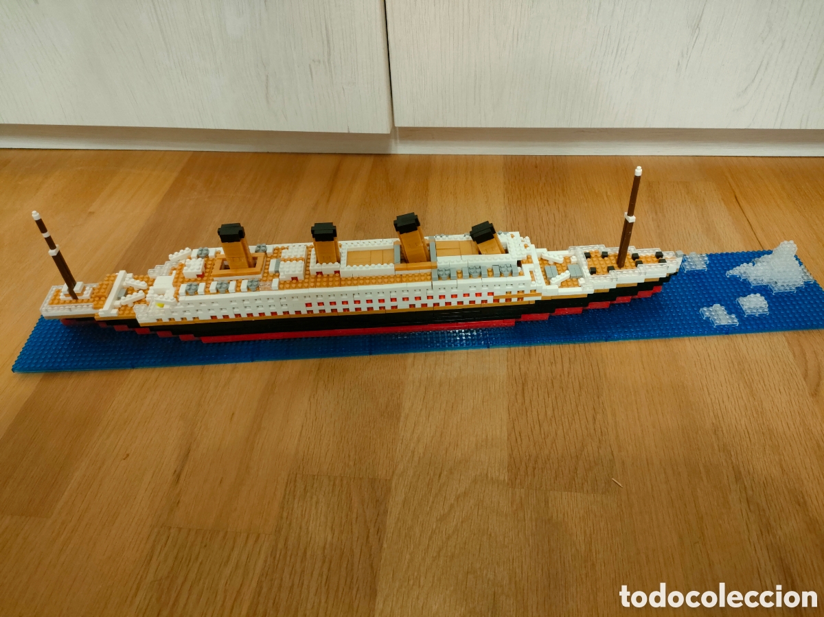 Nuevo: Titanic hecho con piezas tipo lego
