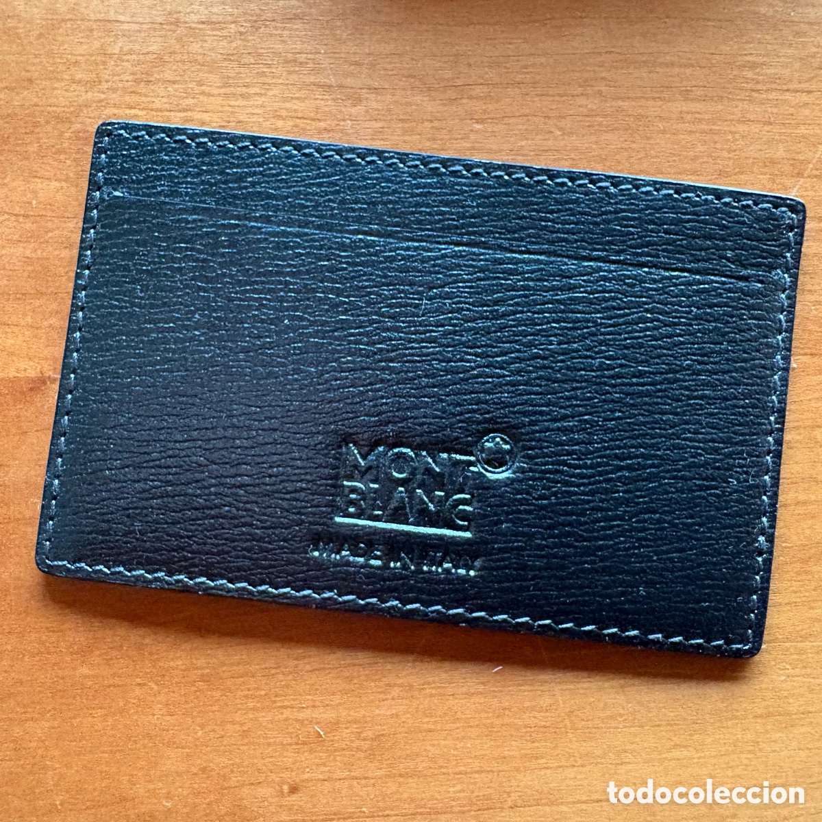 Nuevo: Tarjetero Mont Blanc Negro