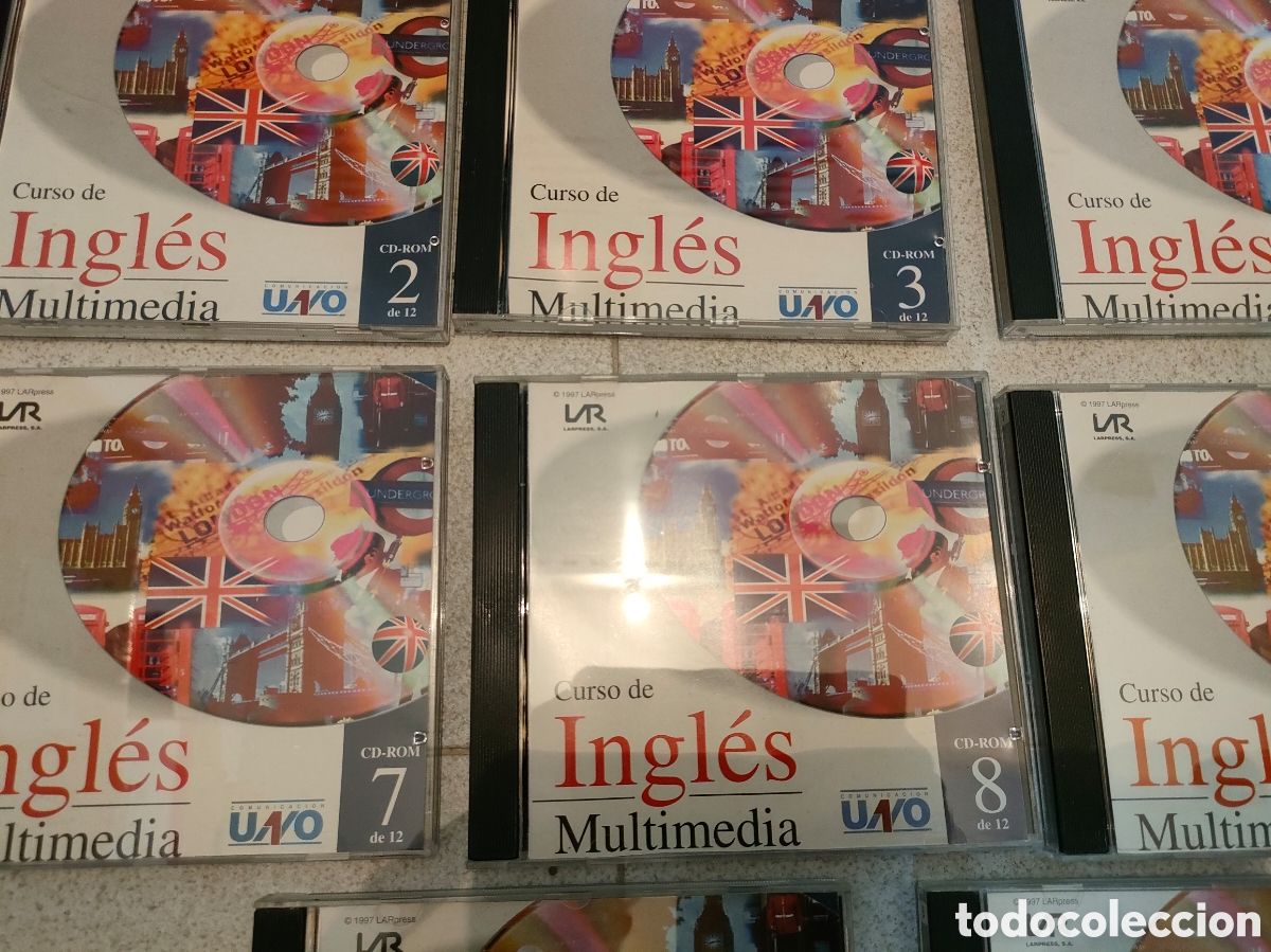 Nuevo: CURSO DE INGLES EN CD, 12 CDS - Foto 2