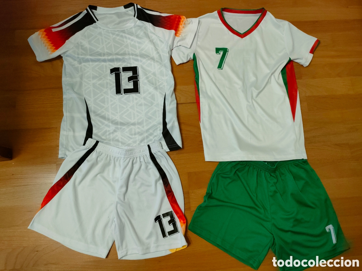 Nuevo: TRAJES FUTBOL INFANTILES COLORES ALEMANIA Y ITALIA