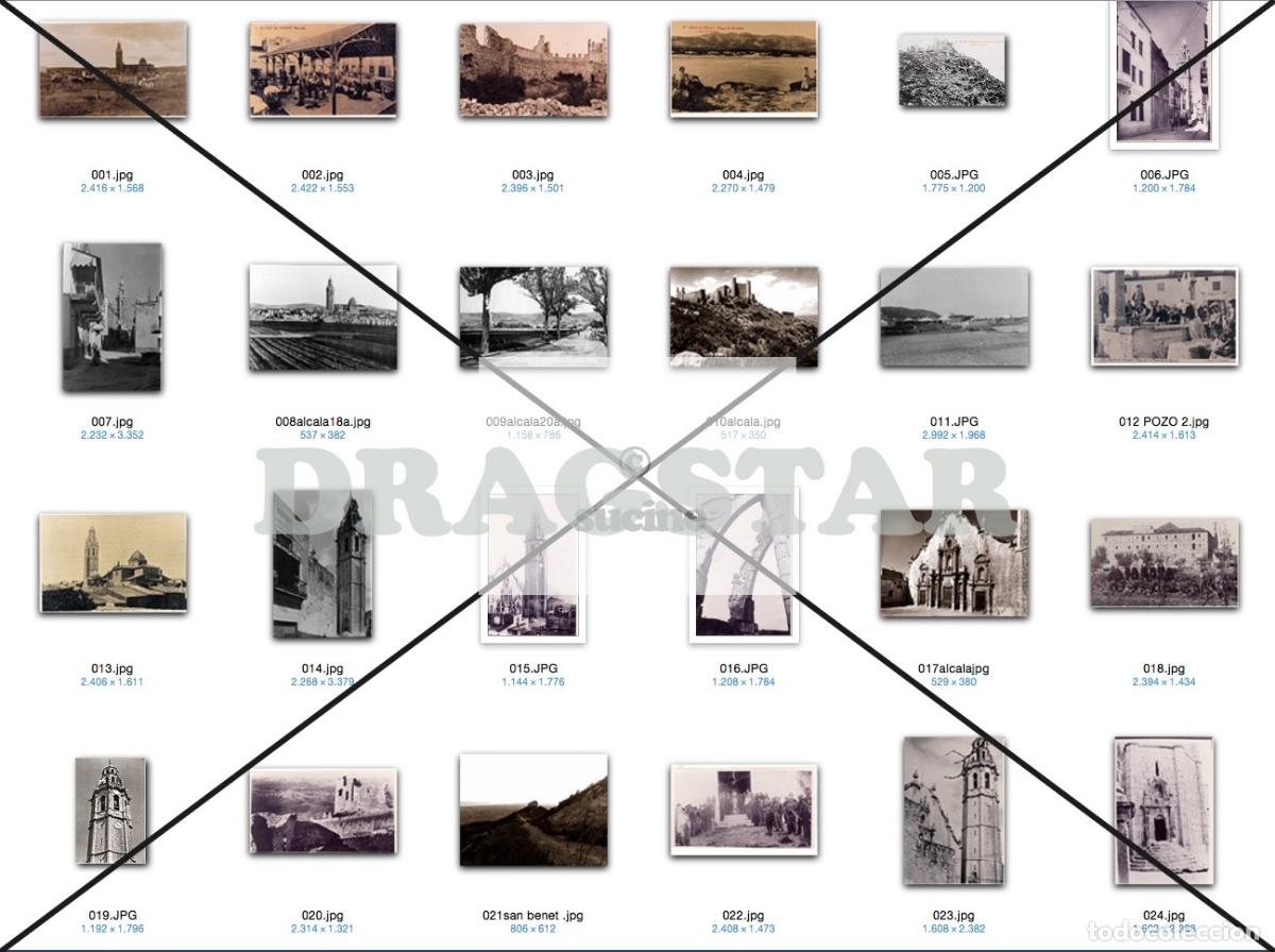 Nuevo: 24 FOTOS ANTIGUAS DE ALCALA DE CHIVERT CASTELL&Oacute;N, COLECCIONE LAS FOTOS DE SU PUEBLO C84