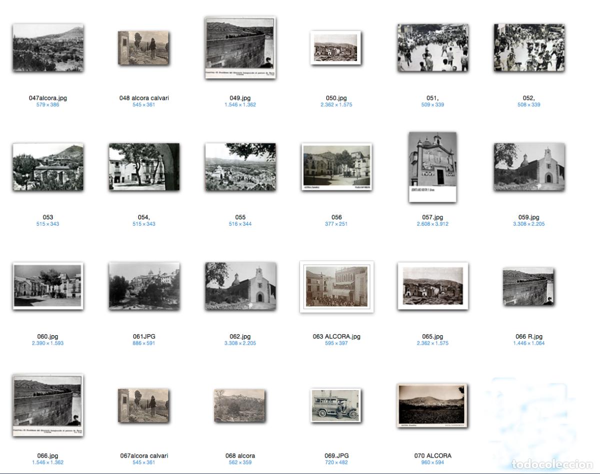 Nuevo: 24 FOTOS ANTIGUAS DE ALCORA CASTELL&Oacute;N, COLECCIONE LAS FOTOS DE SU PUEBLO C84