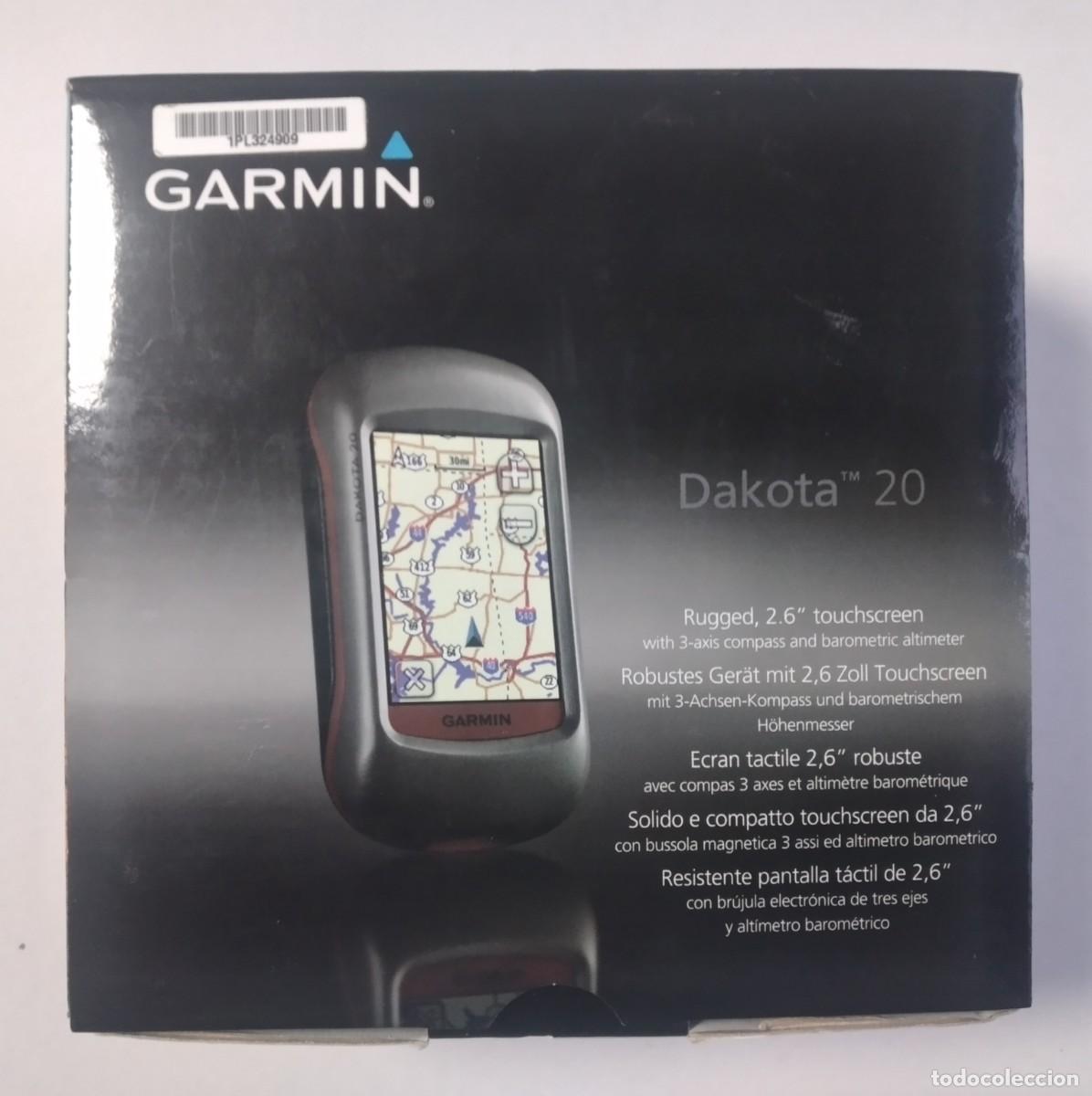 Nuevo: GARMIN Dakota 20 (a estrenar). Pantalla t&aacute;ctil 2,6&rdquo;, con br&uacute;jula electr&oacute;nica y alt&iacute;metro barom&eacute;trico