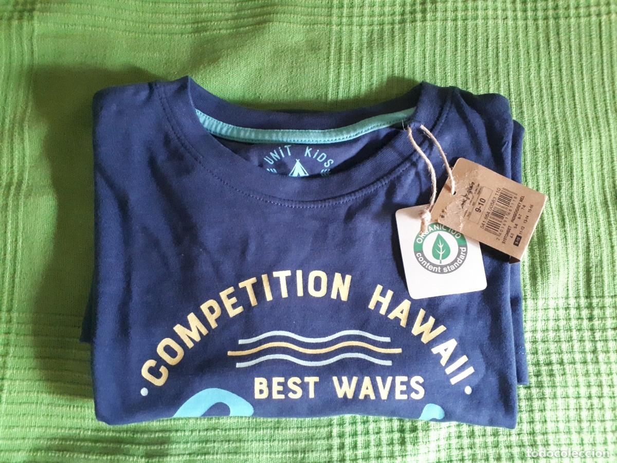 Nuevo: CAMISETA COMPETITION HAWAII - UNIT KIDS - EL CORTE INGL&Eacute;S 9-10 a&ntilde;os.